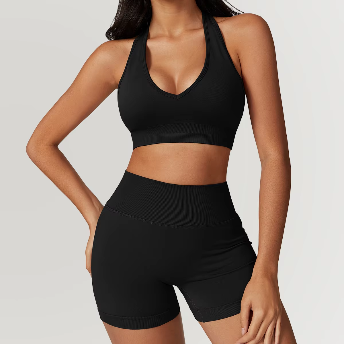 Ensemble de sport PrettyFit – Brassière & Short