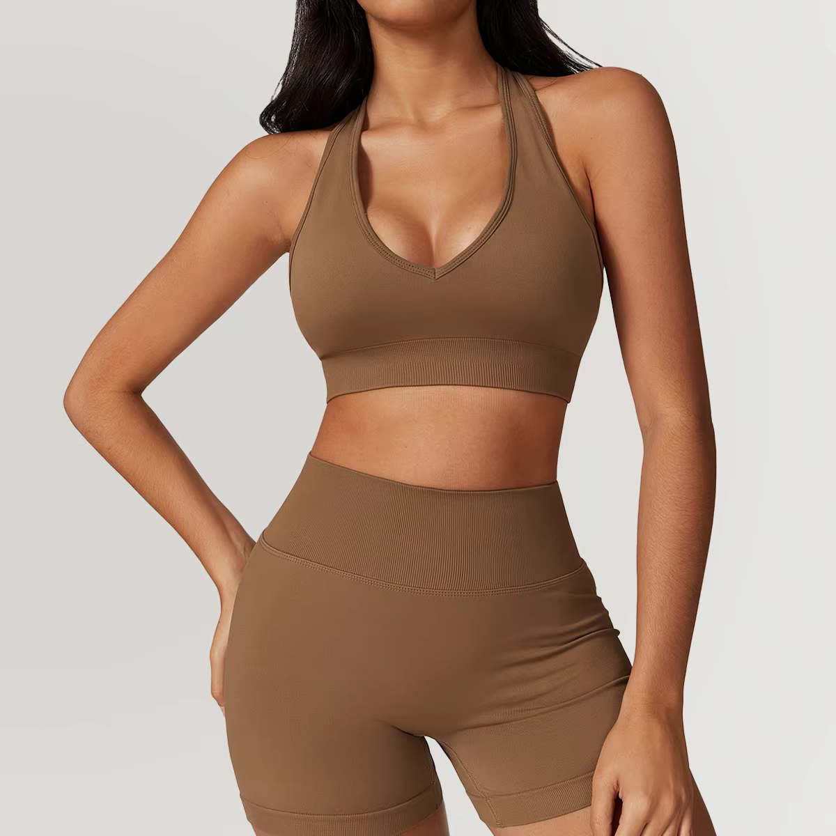 Ensemble de sport PrettyFit – Brassière & Short