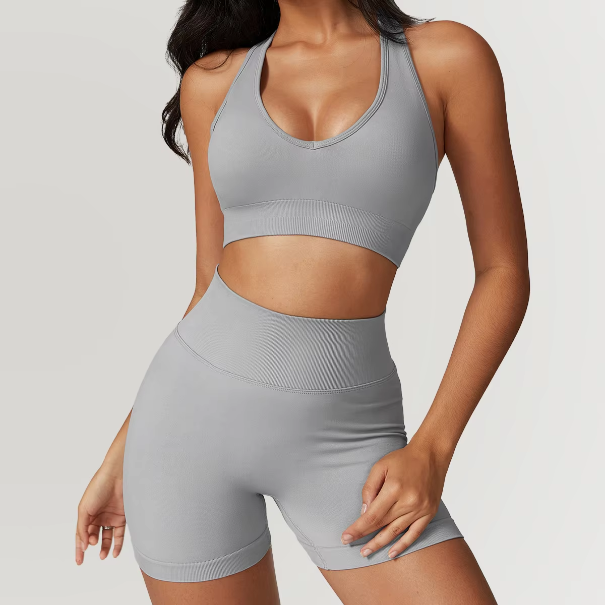 Ensemble de sport PrettyFit – Brassière & Short