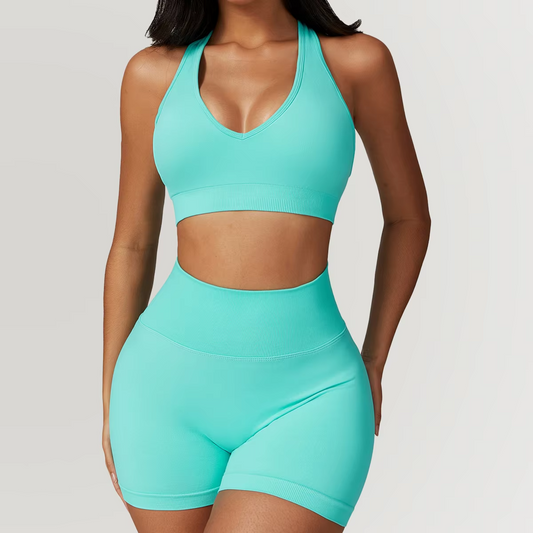 Ensemble de sport PrettyFit – Brassière & Short